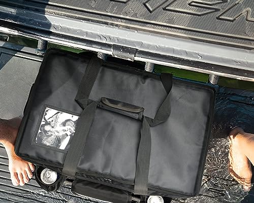 MyLifeUNIT Insulated Cooler Bag for Food & Pizza Delivery Bag Suitable for Car, Bike, Camping, Picnic, Beach, Large Size - size: 80 Cans