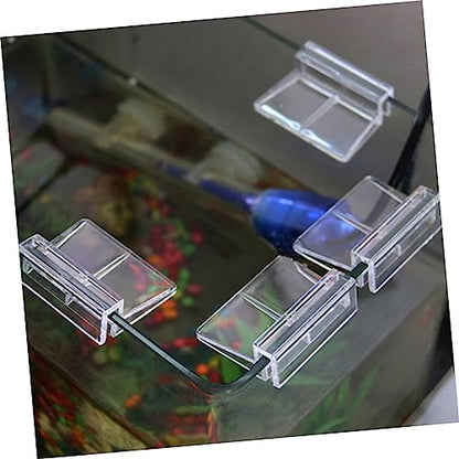 BESPORTBLE 15pcs Aquarium Rack Holder Acrylic Fish Tank Cover Clips Goldfish Tank Accessories