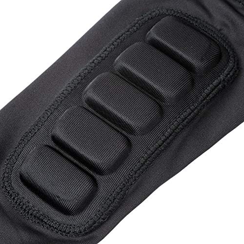 Padded Compression Elbow & Forearm Sleeve Impact Protection Arm Support