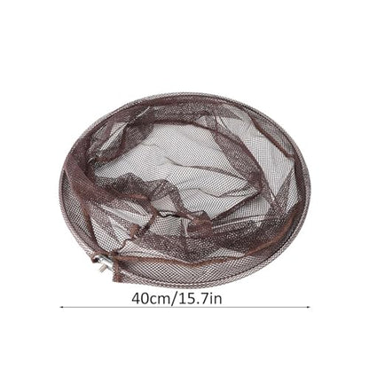 Dip Net, Fishing Net Replacement Netting Foldable Replacement Net Outdoor Fishing Quick Dry Landing Net Portable Dip Net Fishing Gear Accessory