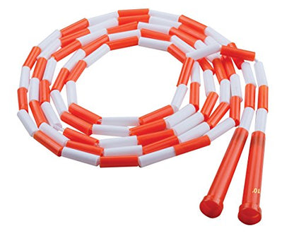 Champion Sports Plastic Segmented Jump Rope - color: Orange (10 Feet)