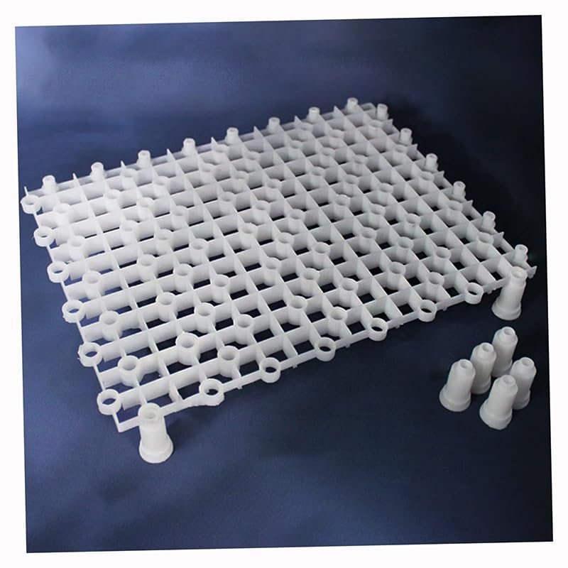 Aquarium Partition Plate Cover Filter Material Pad Turtle Fish Tank Terrace Grid DIY White(10pcs) - size: 10pcs