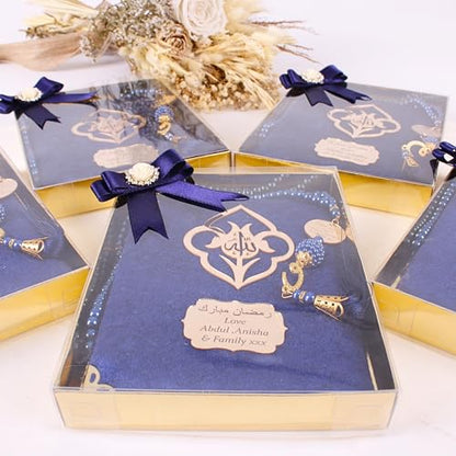 IEF Personalized Yaseen Dua Book Prayer Beads Islamic Gift Set, Ramadan Eid Wedding Birthday Anniversary Mother's Day Father's Day Gifts, Party Favors for Guests (Style-3) - color: Style-3