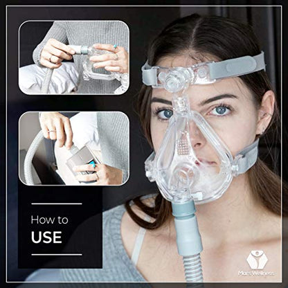 Universal CPAP Tubing Hose 72" - 6 Foot - CPAP Hose Cleaner Brush Included - size: Single with Brush