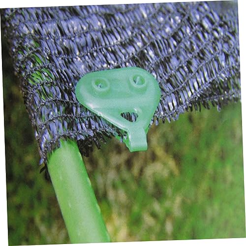 Ciieeo 50pcs Shade Cloth Clips Plastic Mesh Clip for Garden Netting Greenhouse Sunshade Tarp Easy to Install Reusable