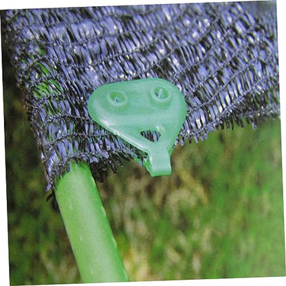Ciieeo 50pcs Shade Cloth Clips Plastic Mesh Clip for Garden Netting Greenhouse Sunshade Tarp Easy to Install Reusable
