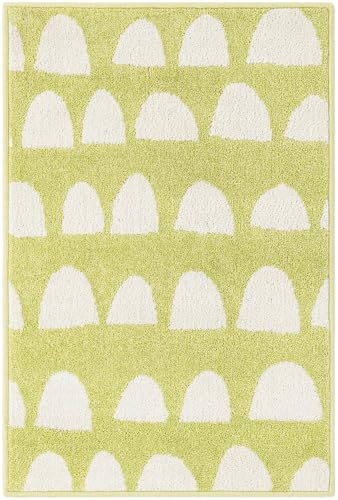 Rugs.com - Whimsy Kids Rug – 2' 2 x 3' 1 Pastel Green Easy-Clean Stain-Resistant Rug – Perfect for Entryways, Bathrooms, and Playrooms - color: Pastel Green, size: 2'2" x 3'1" (Rectangular)