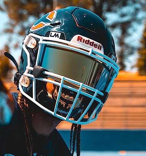 Loudmouth Football Mouth Guard - 3D Chrome Beast Football Mouthpiece, Fits Adult & Youth Ages 5+, Accessories Mouth Guard (3D Beast - Chrome Black/Gold) - color: 3d Beast - Chrome Black/Gold