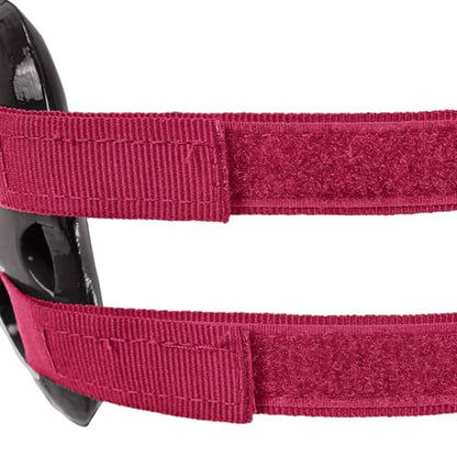 Cliff Keen Fusion Wrestling Headgear - color: Black / Cardinal