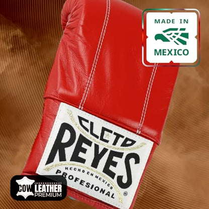 CLETO REYES Professional Boxing Bag Gloves for Men and Women, Training and Heavy Punching Bags, MMA, Kickboxing, Muay Thai, Elastic Cuff - color: Classic Red, size: Large