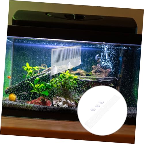 POPETPOP Fish Tank Overflow Comb Plastic Aquarium Aquarium Accessory Easy Clean