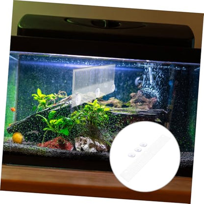 POPETPOP Fish Tank Overflow Comb Plastic Aquarium Aquarium Accessory Easy Clean