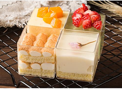 Acrylic Candy Box Clear Boxes with Lids Acrylic Display Cube Lucite Boxes for Gifts Weddings Party Favors Plastic Storage Box - size: 2.2 x 2.2 x 2.2 Inch