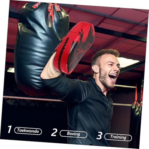 Yardwe Kickboxing Pads for Taekwondo and Karate Training Explosionproof Pu Striking Shield for Sparring and Fitness Height Versatile Martial Arts Equipment