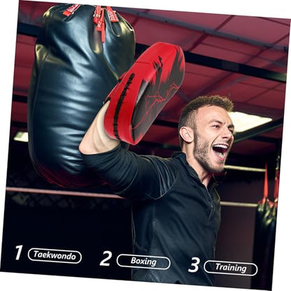 Yardwe Kickboxing Pads for Taekwondo and Karate Training Explosionproof Pu Striking Shield for Sparring and Fitness Height Versatile Martial Arts Equipment