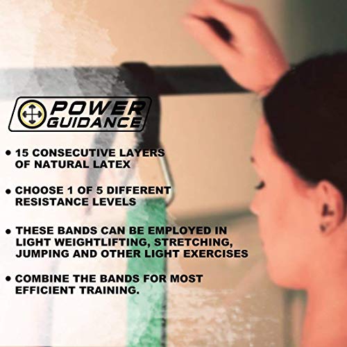 POWER GUIDANCE Agility Ladder (20 Feet) for Speed Agility Training&Pull Up Assist Bands Heavy Duty Resistance Band Mobility