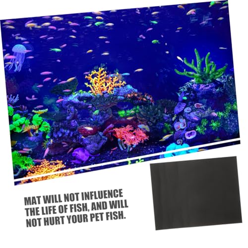 2pcs Nonslip Fish Tank Mat Thickened Aquarium Bottom Pad for Stability and Protection Thick for Fish Keepers and Aquarium Setup