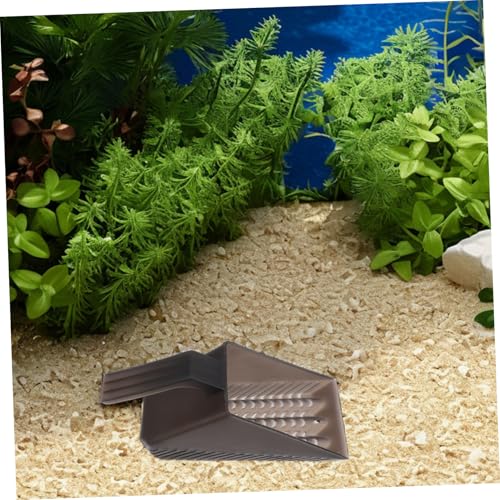Abaodam Fish Tank Sand Cleaner and Substrate Scoop Tool for Easy Aquarium Maintenance Root-Friendly Design for Gravel and Sand Construction for -Term Use
