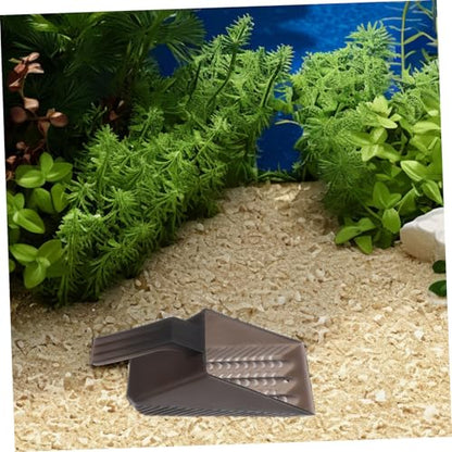 Abaodam Fish Tank Sand Cleaner and Substrate Scoop Tool for Easy Aquarium Maintenance Root-Friendly Design for Gravel and Sand Construction for -Term Use