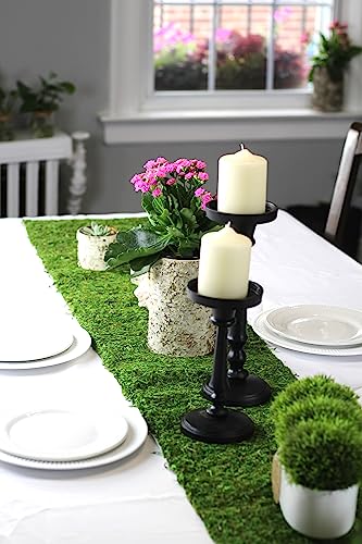 Preserved Moss Runner and Mats (12in x 6ft) - color: 12in X 6ft