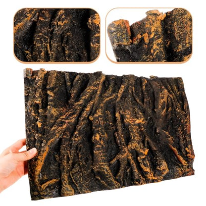 BESPORTBLE Tree Root Aquarium Background Board 3D Fish Tank Backdrop Board for Reptile Tank Terrarium Tree Root Background Pu Decorative Panel for Aquarium and Wall Scene Decor