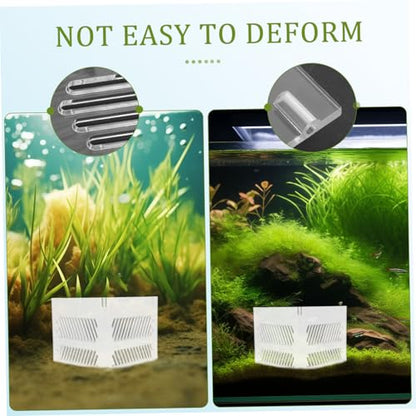 Abaodam Fish Tank Sand Guard Acrylic Aquarium Divider Isolation Box for Fish Tanks Easy Install