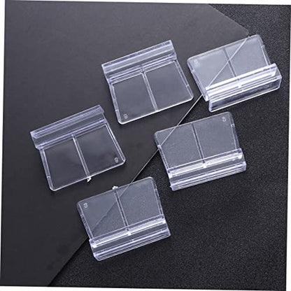 BESPORTBLE 10pcs 6mm Fish Tank Cover Holder Acrylic Support Bracket for Fish Tank Aquarium