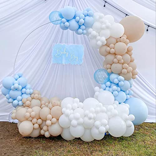 Voircoloria 130pcs White Party Balloons Garland Arch Kit, 18 12 10 5 Inch - color: 03 White, size: 5/10/12/18 inch - 130pcs