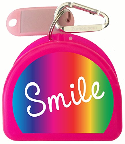 Mouth Guard, Retainer, Mouthguard Case - Smile - color: Pink