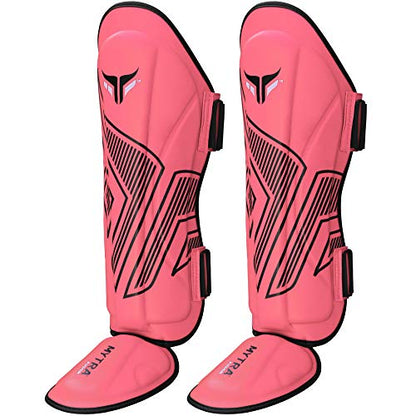 Mytra Fusion Adult Shin Pad, Shin Protector, Shin Guard for Boxing, MMA, Muay Thai, & Martial Arts Training