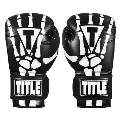TITLE Boxing Skeleton Hand Bag Gloves - size: Medium