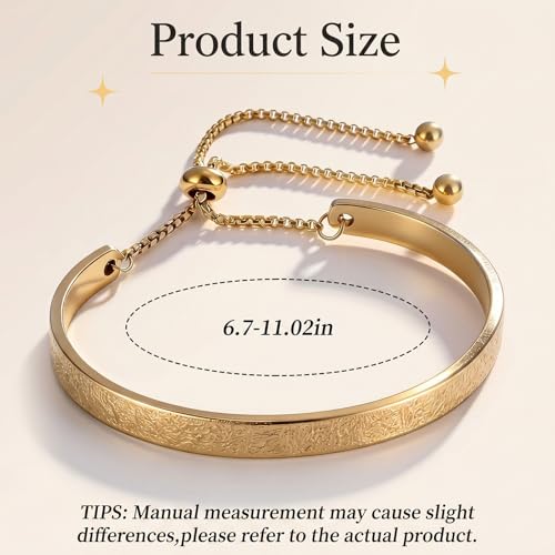 YANCHUN Ayatul Kursi Bracelet Islamic Arabic Jewelry Gifts Arabic Cuff Bracelet Gifts for Women Men Islamic Jewelry Gifts for Him - color: B2