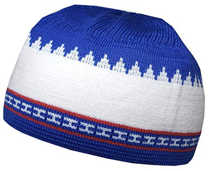 Set 4 Kufi Hat for Men Muslim AMN-225 Beanie Skull Cap Islam Taqiyah Takke Gift - color: Color Set 6