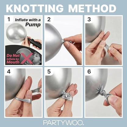 PartyWoo 더스티 블루 풍선 140피스 다양한 사이즈 45.7cm(18인치), 30.5cm(12인치), 25.4cm(10인치), 12.7cm(5인치), 라이트 블루 아쿠아 보헤미안 풍선 아치 키트 가랜드, 졸업 베이비 샤워, 성별 공개 생일 파티 장식, 블루-F28 - color: 블루-f28