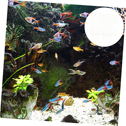 SUPVOX 6Pcs Aquarium Divider Durable Fish Tank Isolation Board Easy Install Mesh Separator for Breeding Fish Separation Versatile Splicing Design