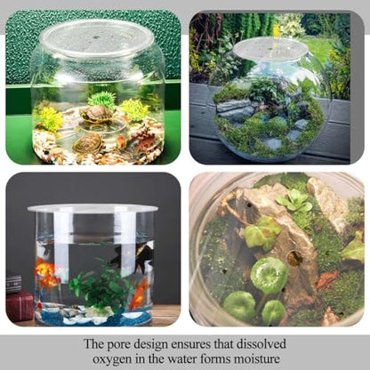 Acrylic Aquarium Anti Jumping Lid Cover 11.8 inch Effectively Prevents Water Splashing Prevent Fish Reptiles from Out of The Tank 1 Piece