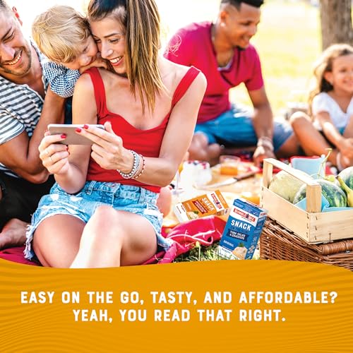 Bumble Bee Snack On The Run! Protein Snack Pack - Original Chicken Salad with Crackers - 10g Protein per Box - Ready to Eat Easy-Open Canned Chicken Salad (Pack of 12) - size: 3.5 Ounce (Pack of 12)