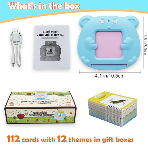 MAYAPHILOS Spanish and English Pocket Speech Therapy Toys with 224 Sight Words, Bilingual Flashcards for Preschool Learning, Gifts for Toddlers - size: 224 Words Spanish and English
