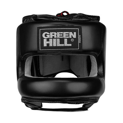 Green Hill Castle Boxing Headgear – MMA & Muay Thai Head Guard for Men & Women, Sparring & Training Gear - size: Small