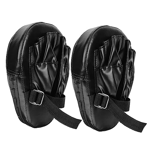 KICHOUSE 2pcs Boxing Pads and Mitts Training Strike Shield for Karate Thai MMA Kickboxing