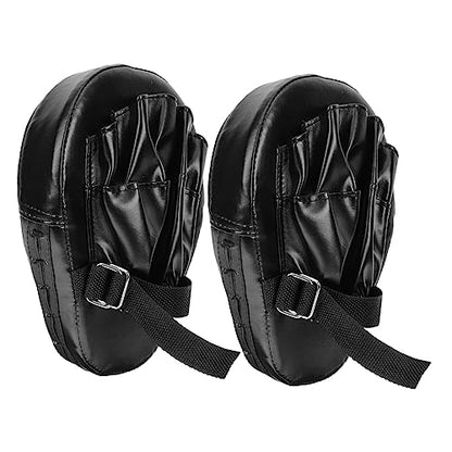 KICHOUSE 2pcs Boxing Pads and Mitts Training Strike Shield for Karate Thai MMA Kickboxing