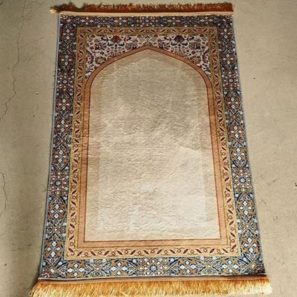 Muslim Prayer Rug, Soft Large Prayer Matt Islam, Padded Islamic Prayer Mat Thick for Men and Women, Janamaz, Sajadah,70 * 110CM(C) - color: C