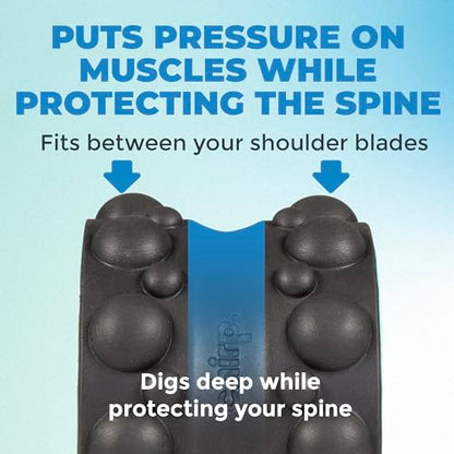 Chirp Wheel XR Knot Kneader - Firm Massage Roller, Shiatsu Thumb Massage, Muscle Release Tool for Knots &Tension Relief | High Density Foam for Physical Therapy & Relaxation, 500lbs Capacity, 6" Mint - size: 6 Inch Mint