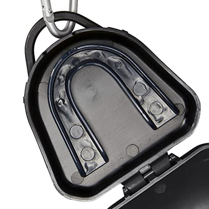 EvoShield Mouthguards - Strapless and with Strap - color: Black, size: Youth, style: Strapless