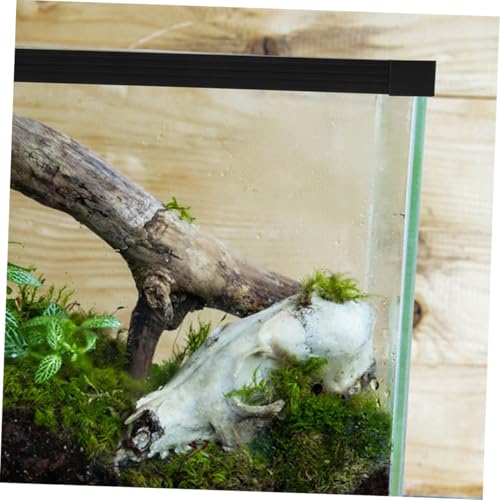 Happyyami Fish Tank Edge Strips Aquarium Mat for Under Tank Plastic Edge Guard Slide Design Size s