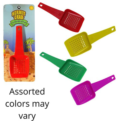 Needzo Hermit Crab Gravel Substrate with Scooper, Neon Rocks for Terrarium and Aquarium Habitats, Colors May Vary