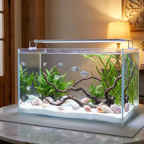 15 x 30 Inch Fish Tank Pad, 6mm Aquarium Leveling Mat, Gray | Water-Resistant Surface, Easy to Cut, Helps Cushion the Tank Base, Suitable for Aquariums and Terrariums - color: Gray, size: 15 x 30in