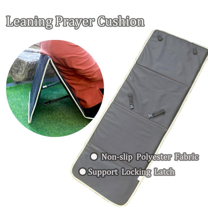 Foldable Travel Prayer Mat, Blue, 21.65"x16.54"x1.97", 3.86 lbs - color: Blue