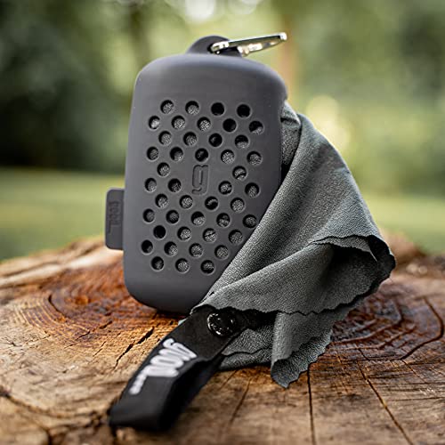 Quick Dry Towel - Super Absorbent Fast Drying Microfiber - Camping, Gym, Swimming, Yoga & Sports - Gray - color: Gray