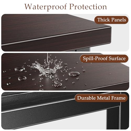 20-29 Gallon Fish Tank Stand with Power Outlet and Storage Cabinet,Aquarium Stand with Slide-Out Fish Tank Shelf,Heavy Duty Metal Frame and Waterproof Wood,31.5" L x 15.7" W 770LBS Capacity